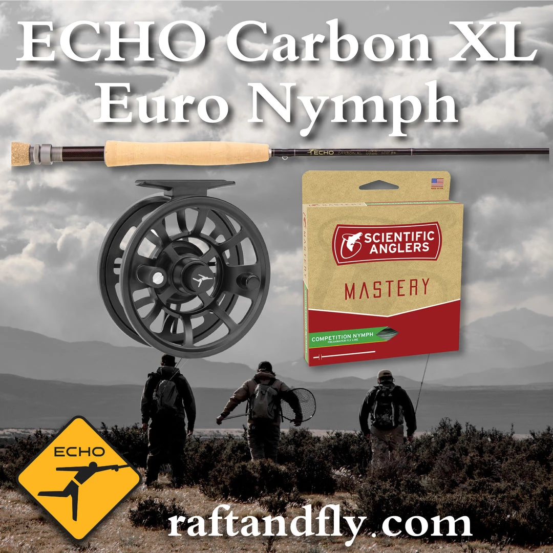 ECHO Carbon XL Euro Nymph 4wt 10'0" 4 ECHO Carbon XL Euro Nymph 4wt 10'0"