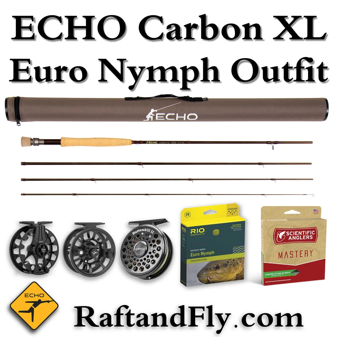 ECHO Carbon XL Euro Nymph 4wt 10'0" 3 ECHO Carbon XL Euro Nymph 4wt 10'0"