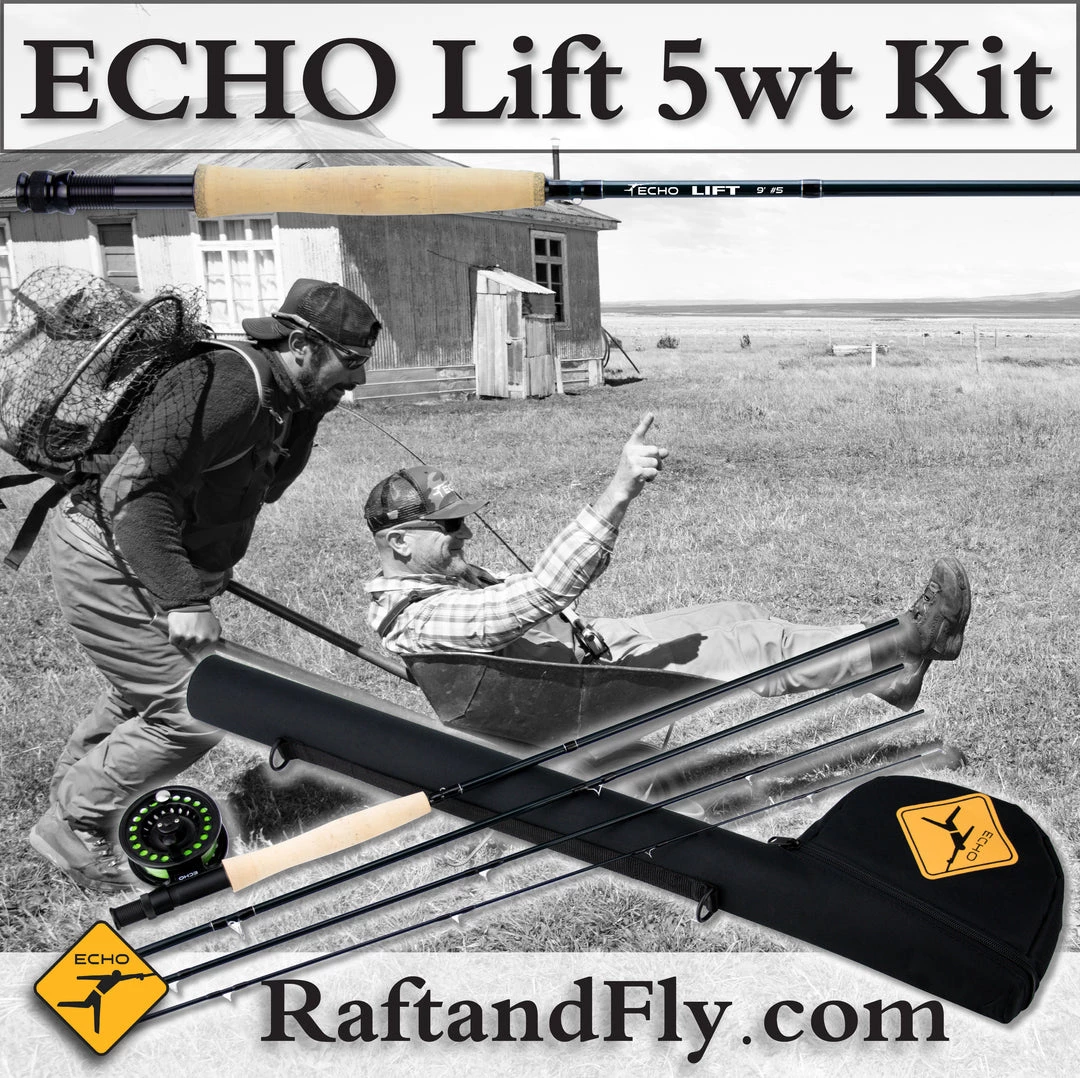 Echo Lift Kit Outfit 5wt 9'0" 3 Echo Lift Kit Outfit 5wt 9'0"