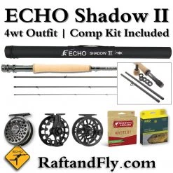 Echo Shadow II 4wt Outfit Free Competition Kit - Add Line And Reel