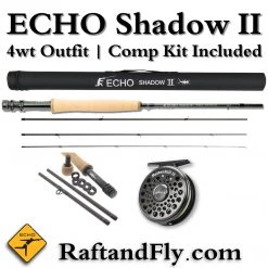 Echo Shadow II 4wt Outfit Free Competition Kit - Add Line And Reel