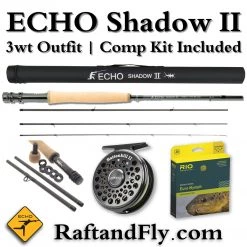Echo Shadow II 4wt Outfit Free Competition Kit - Add Line And Reel