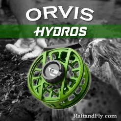 Orvis Hydros II Fly Reel 3-5wt Matte Green - Limited Edition 2021'