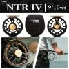 Temple Fork Outfitters TFO TFR NTR IV BG Black 9/10wt Fly Reel