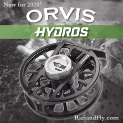 Orvis Hydros IV Fly Reel 7-9wt Black - (New 2020 Model)