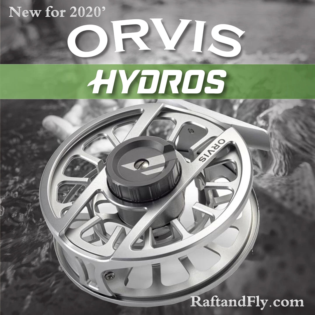 Orvis Hydros IV Fly Reel 7-9wt Silver 3 Orvis Hydros IV Fly Reel 7-9wt Silver