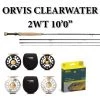 Raft & Fly Shop Orvis Clearwater 2wt 10 NTR Reel Rio FIPS Line