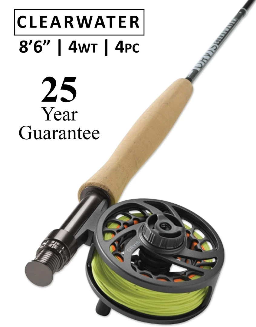 Orvis Clearwater 4wt 8'6" 3 Orvis Clearwater 4wt 8'6"