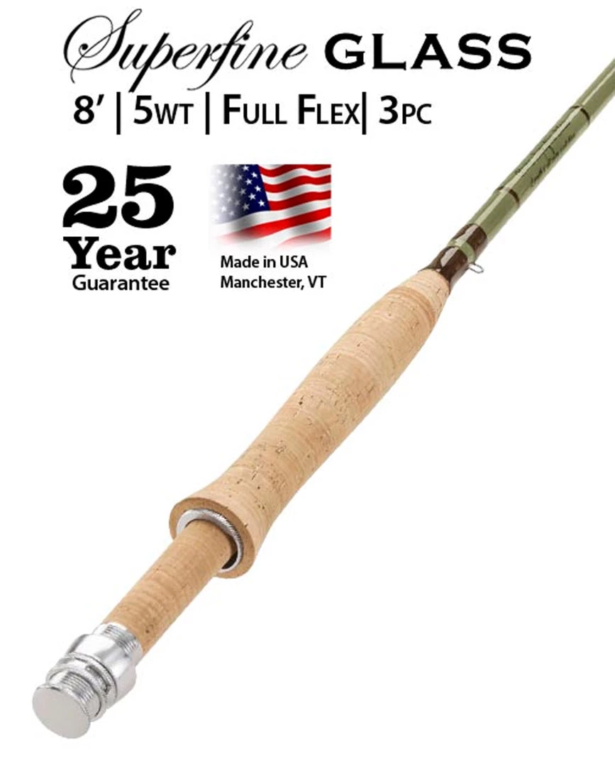 Orvis Superfine Glass 5wt 8'0" 3 Orvis Superfine Glass 5wt 8'0"