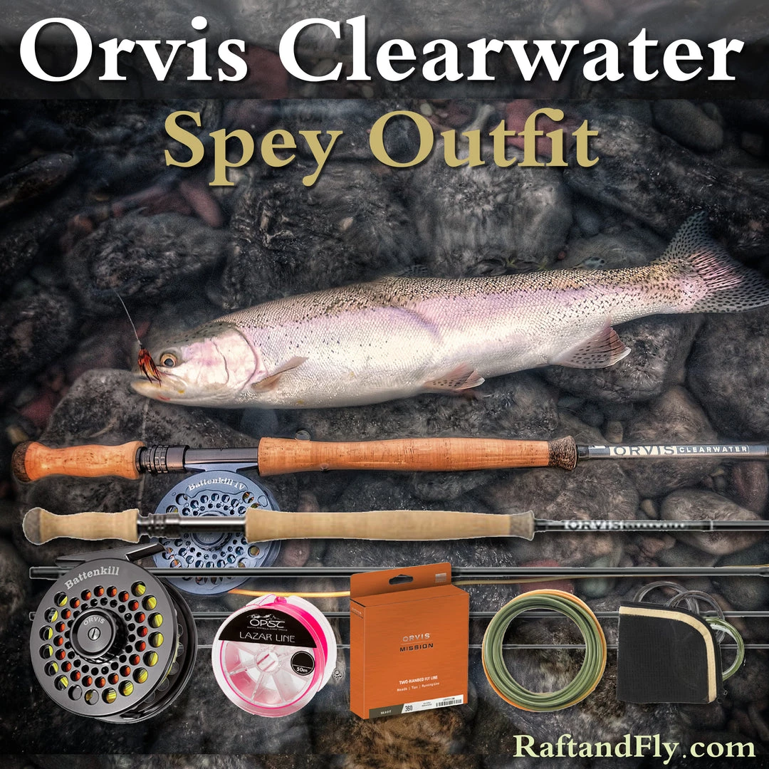 Orvis Clearwater 4wt Trout Spey Outfit 11'4" 17 Orvis Clearwater 4wt Trout Spey Outfit 11'4"