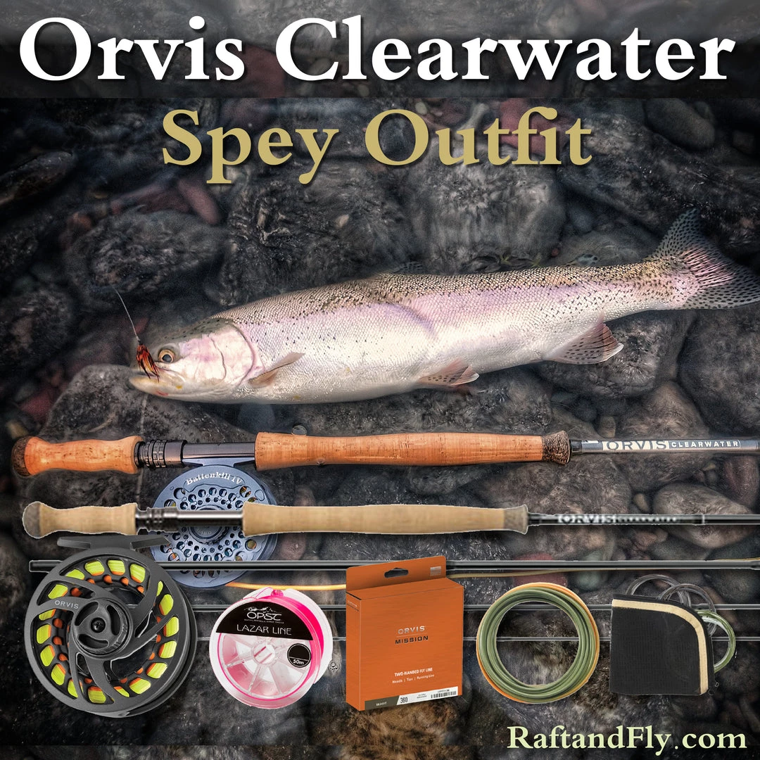 Orvis Clearwater 4wt Trout Spey Outfit 11'4" 16 Orvis Clearwater 4wt Trout Spey Outfit 11'4"