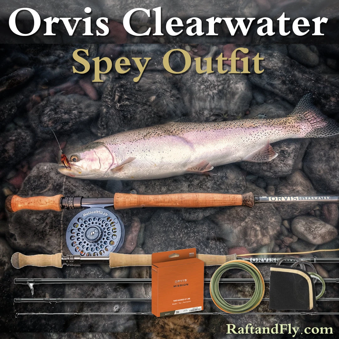 Orvis Clearwater 4wt Trout Spey Outfit 11'4" 14 Orvis Clearwater 4wt Trout Spey Outfit 11'4"
