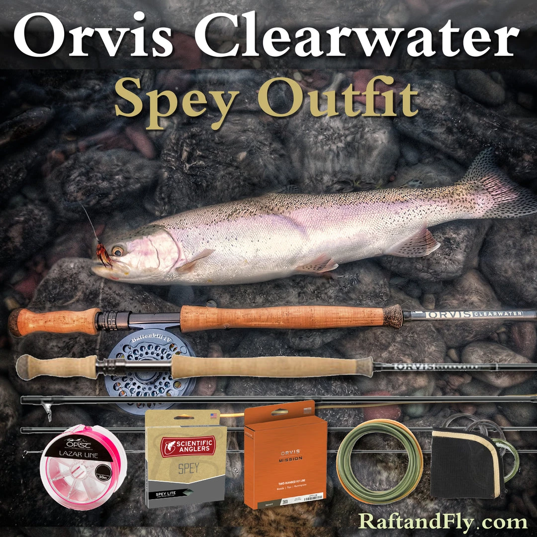 Orvis Clearwater 4wt Trout Spey Outfit 11'4" 25 Orvis Clearwater 4wt Trout Spey Outfit 11'4"