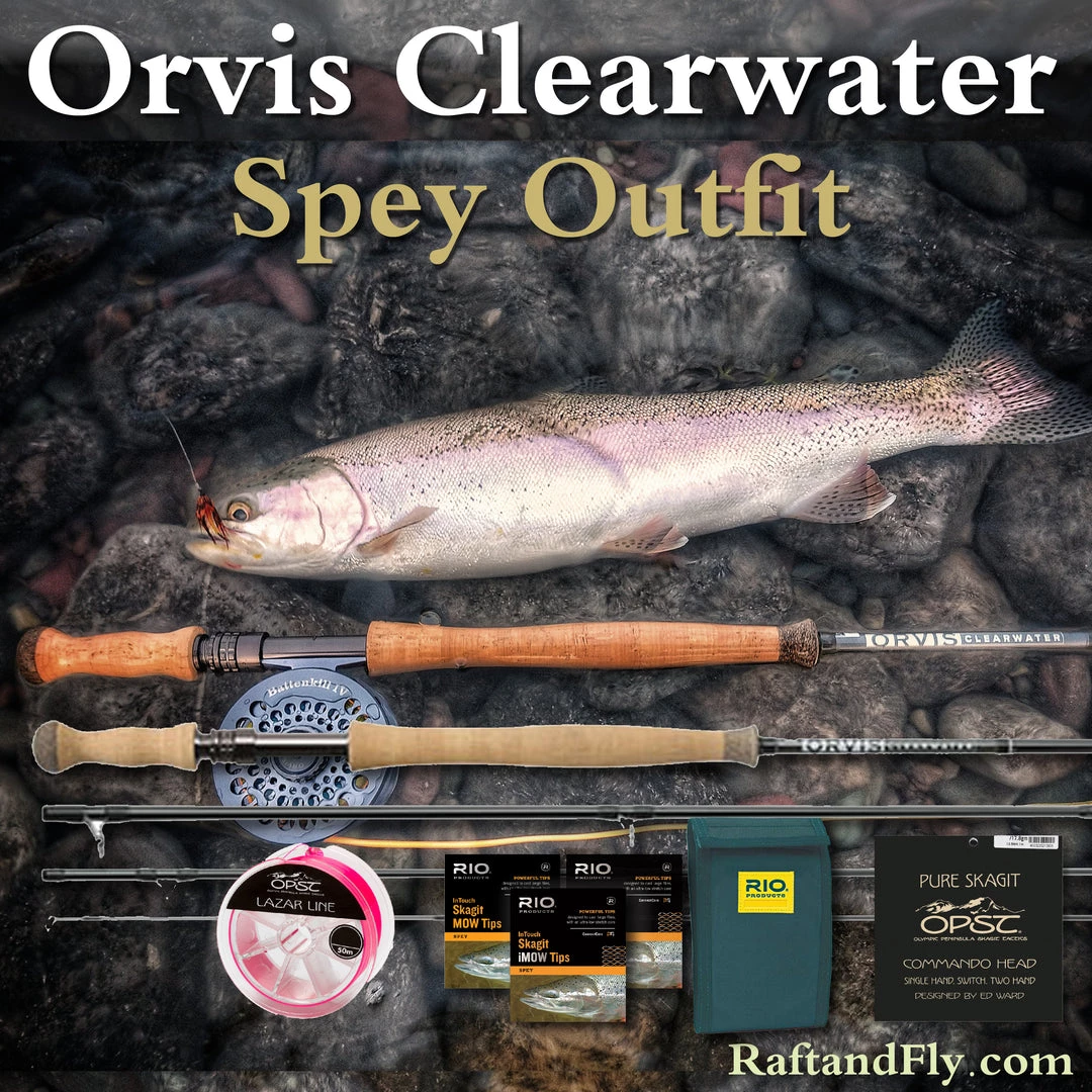 Orvis Clearwater 4wt Trout Spey Outfit 11'4" 19 Orvis Clearwater 4wt Trout Spey Outfit 11'4"