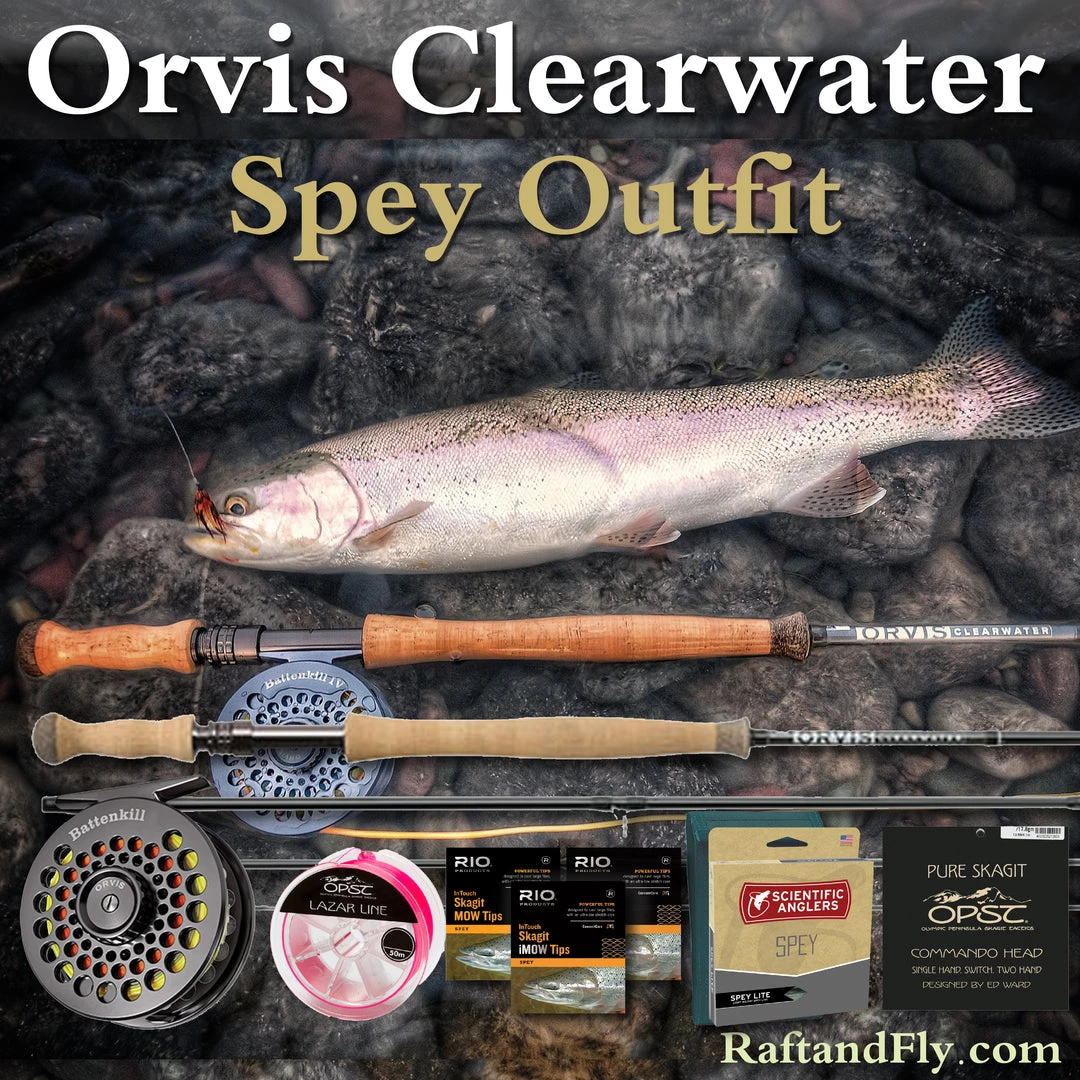 Orvis Clearwater 4wt Trout Spey Outfit 11'4" 22 Orvis Clearwater 4wt Trout Spey Outfit 11'4"