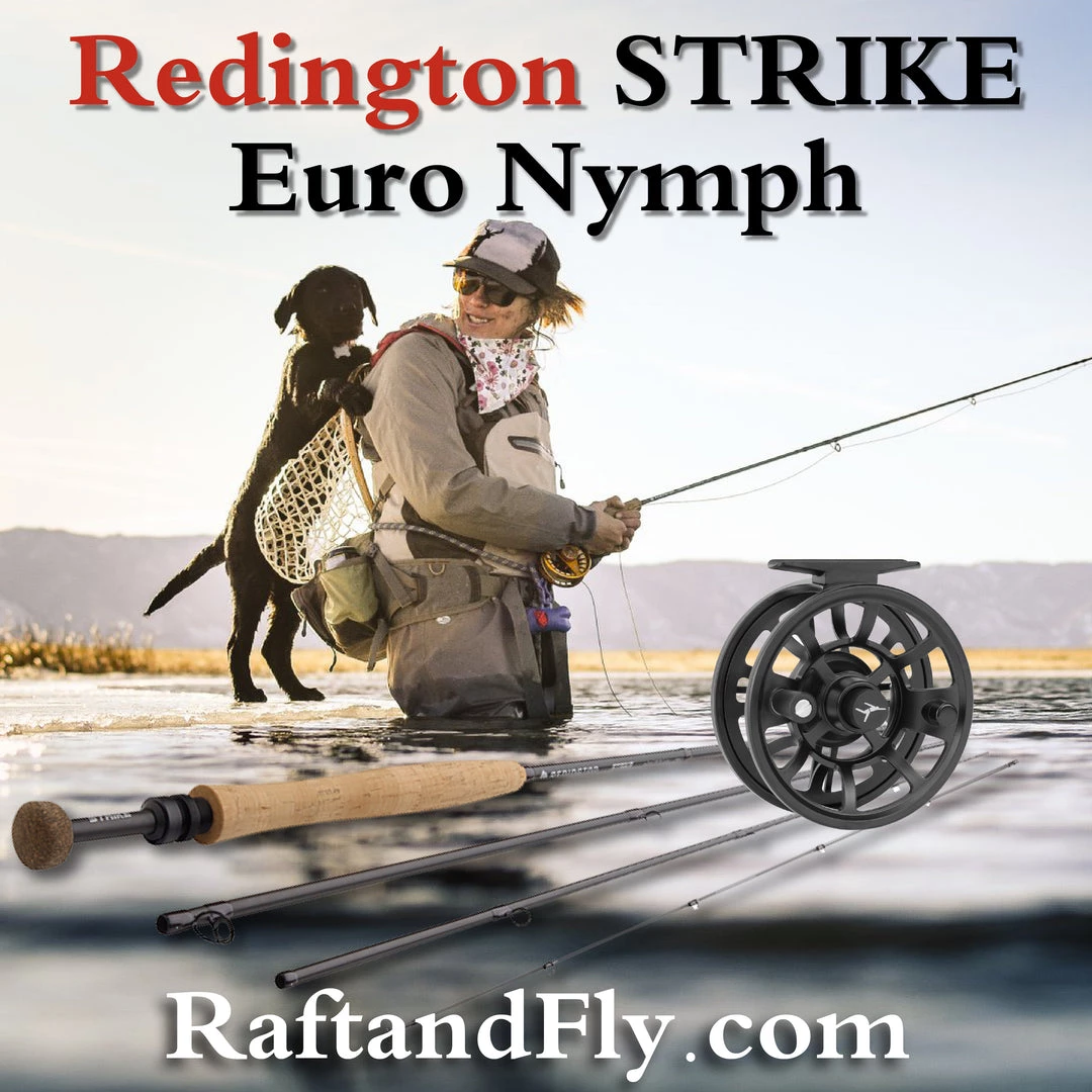 Redington Strike Euro Nymph 10'0" Outfit - Free Line 6 Redington Strike Euro Nymph 10'0" Outfit - Free Line