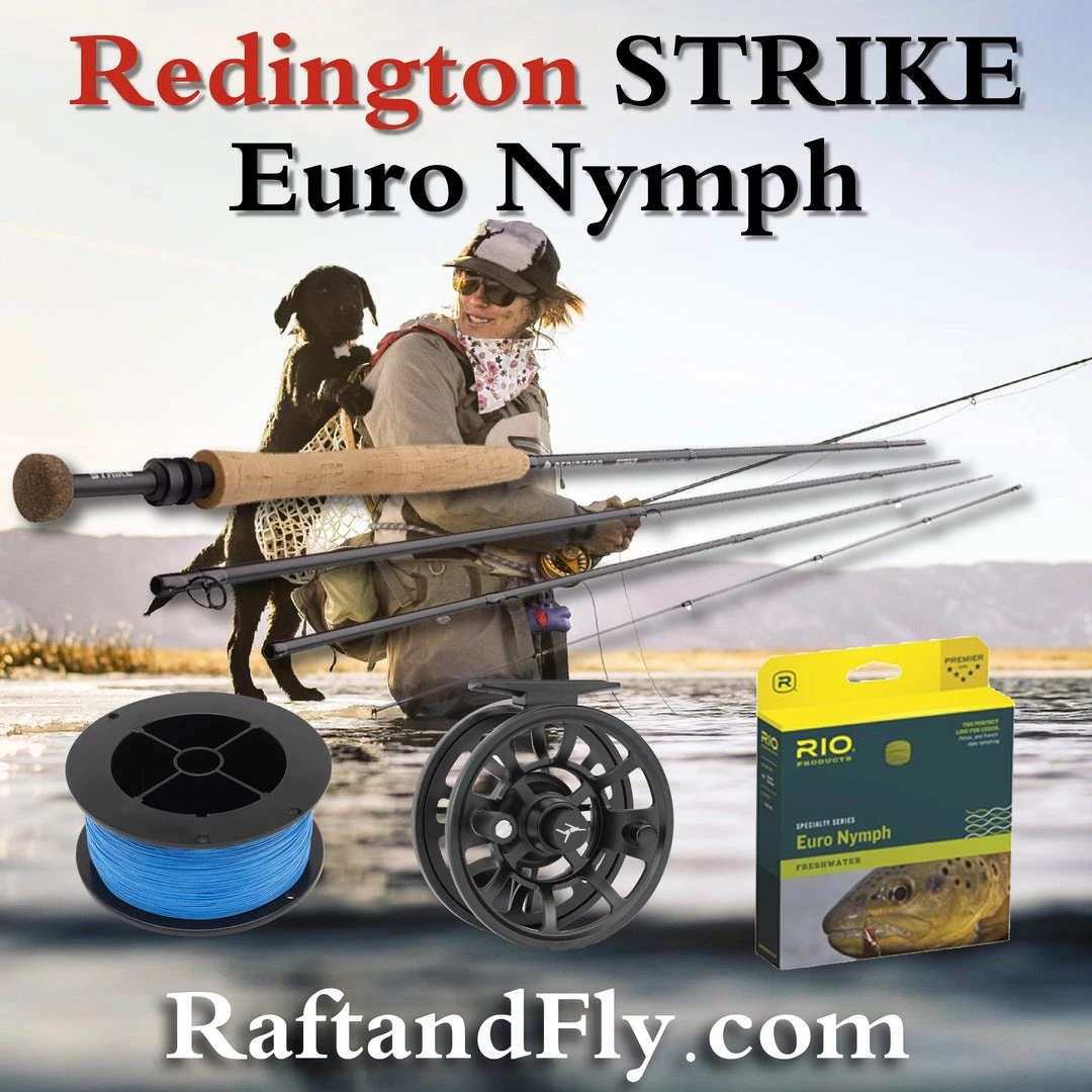 Redington Strike Euro Nymph 10'0" Outfit - Free Line 8 Redington Strike Euro Nymph 10'0" Outfit - Free Line