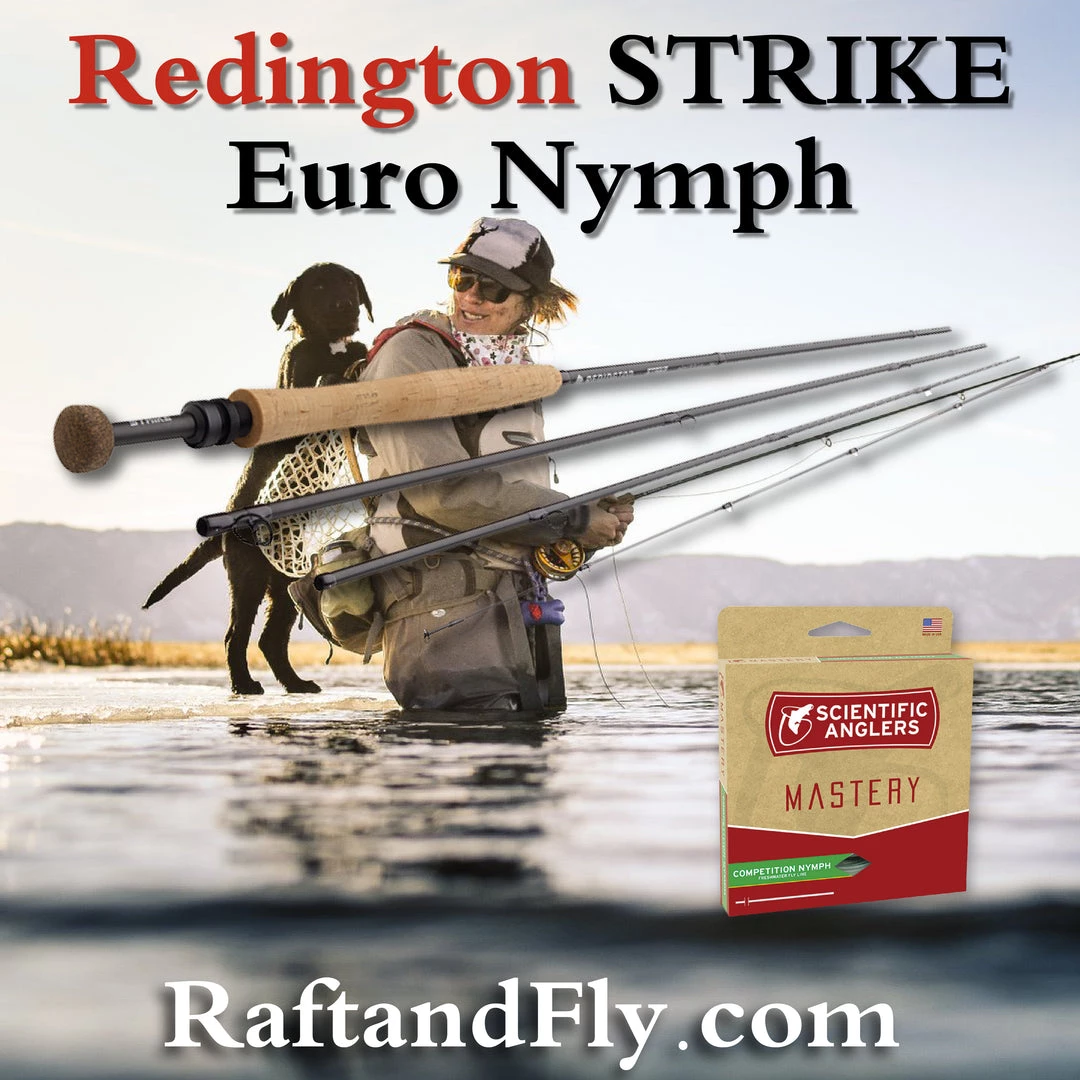 Redington Strike Euro Nymph 10'0" Outfit - Free Line 5 Redington Strike Euro Nymph 10'0" Outfit - Free Line