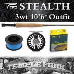 TFO Stealth Euro Nymph 3wt 10'6