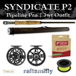 Syndicate P2 Pipeline Pro 3wt 10'0" Outfit 24 Syndicate P2 Pipeline Pro 3wt 10'0
