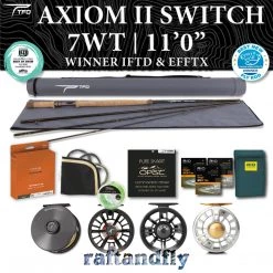 TFO Axiom II Switch 7wt 11'0" Outfit Temple Fork Outfitters