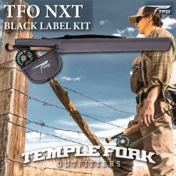 TFO NXT Black Label Kit 5wt 9'0" | 25% For Ukraine