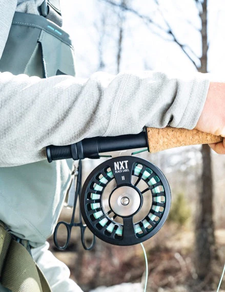 TFO NXT Black Label II 5/6wt Fly Reel Temple Fork Outfitters 5 TFO NXT Black Label II 5/6wt Fly Reel Temple Fork Outfitters