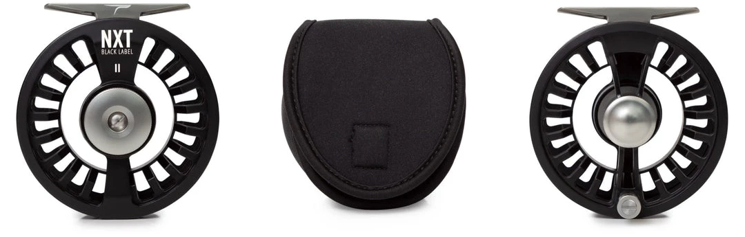 TFO NXT Black Label II 5/6wt Fly Reel Temple Fork Outfitters 6 TFO NXT Black Label II 5/6wt Fly Reel Temple Fork Outfitters