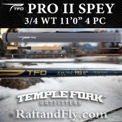 TFO Pro II 3/4wt Trout Spey 11'0" Temple Fork Outfitters