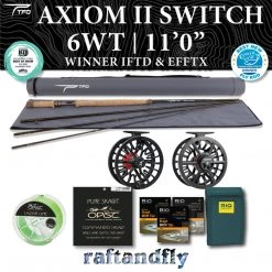 Temple Fork Outfitters TFO Axiom II Switch 6wt 11'0