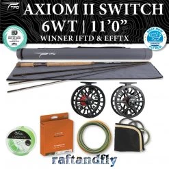 Temple Fork Outfitters TFO Axiom II Switch 6wt 11'0