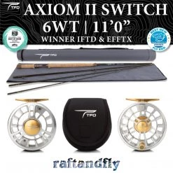 Temple Fork Outfitters TFO Axiom II Switch 6wt 11'0