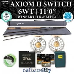 Temple Fork Outfitters TFO Axiom II Switch 6wt 11'0