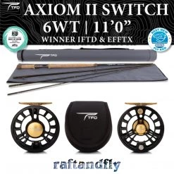 Temple Fork Outfitters TFO Axiom II Switch 6wt 11'0