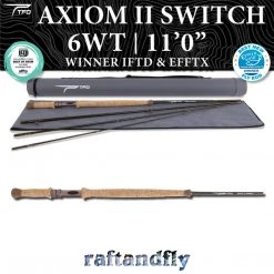 Temple Fork Outfitters TFO Axiom II Switch 6wt 11'0