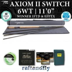 Temple Fork Outfitters TFO Axiom II Switch 6wt 11'0